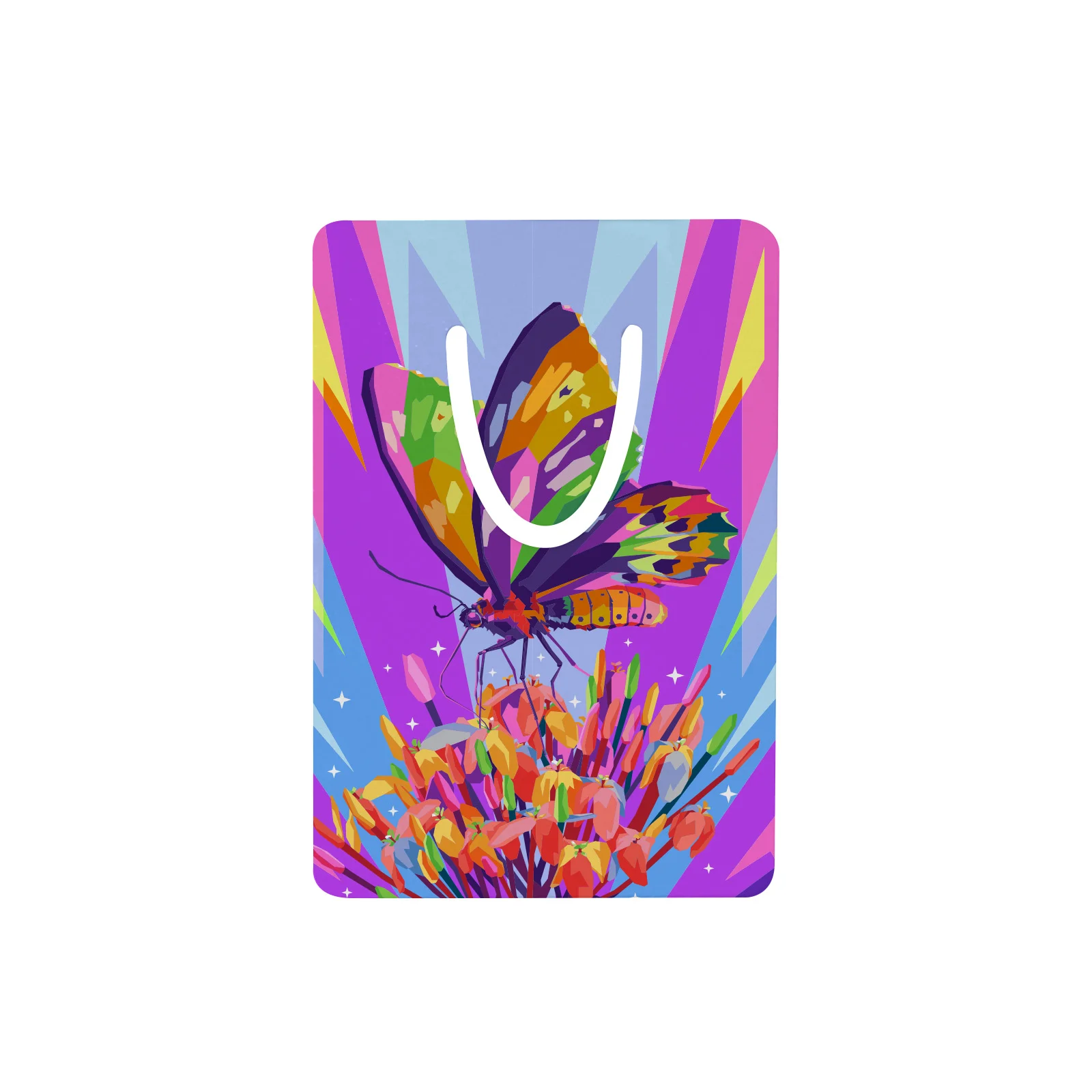 Sublimation Aluminum Bookmark with Slit (5*7.5cm) thumbnail 2
