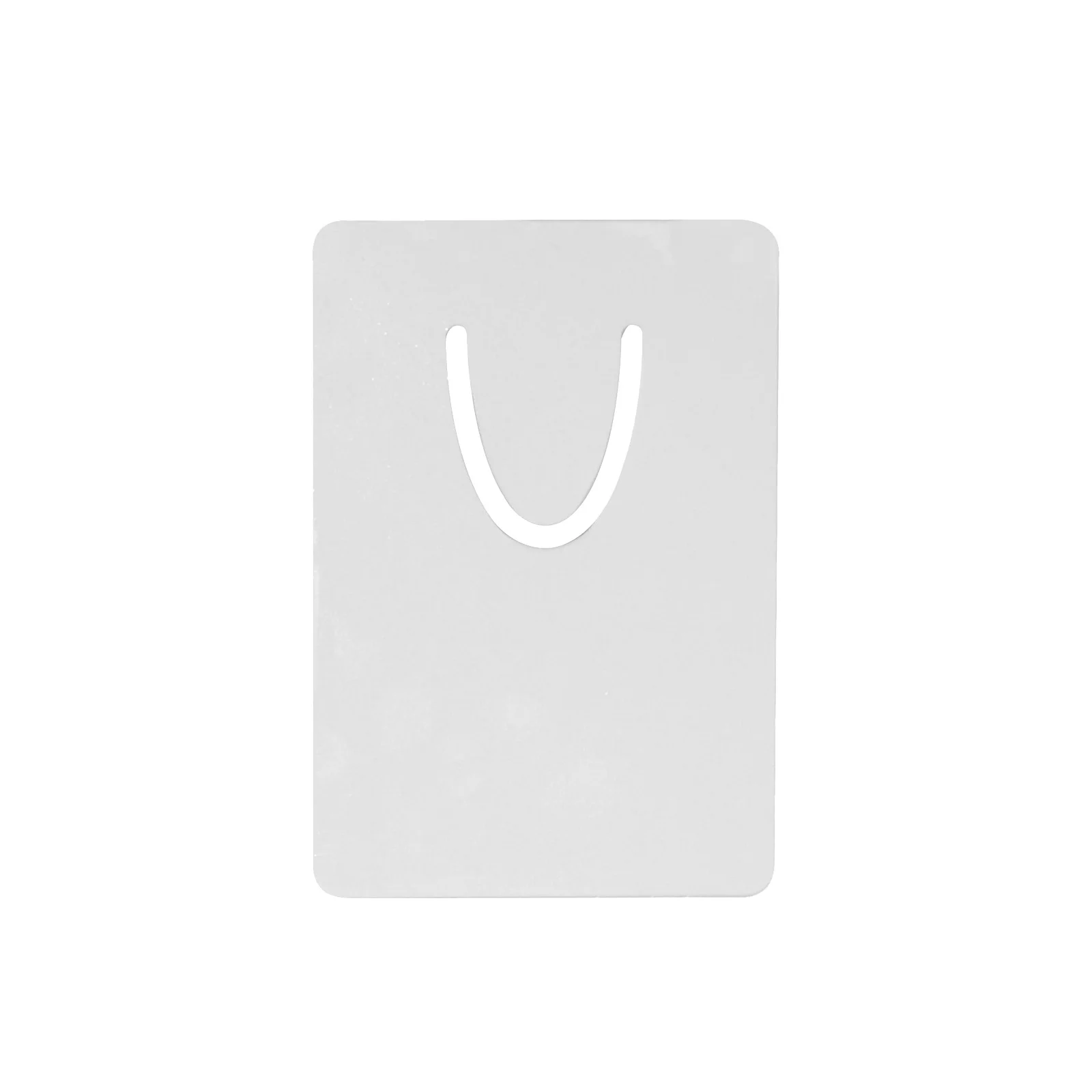 Sublimation Aluminum Bookmark with Slit (5*7.5cm) thumbnail 1