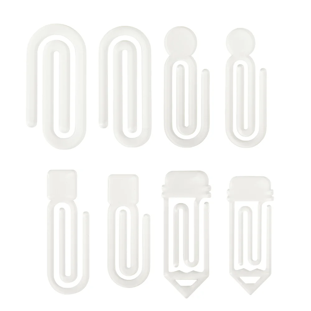 Sublimation Acrylic Paper Clip Bookmark thumbnail 1