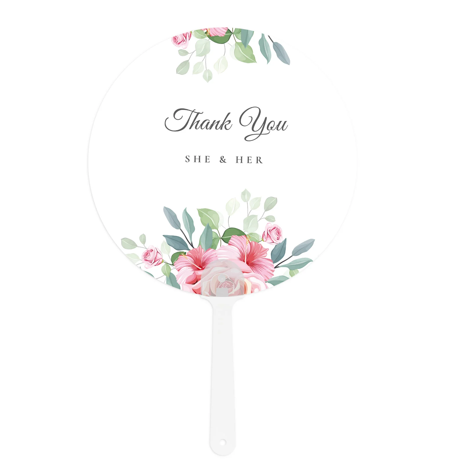 Sublimation PET Handheld Fan (Round,φ17.5*0.04cm) thumbnail 3