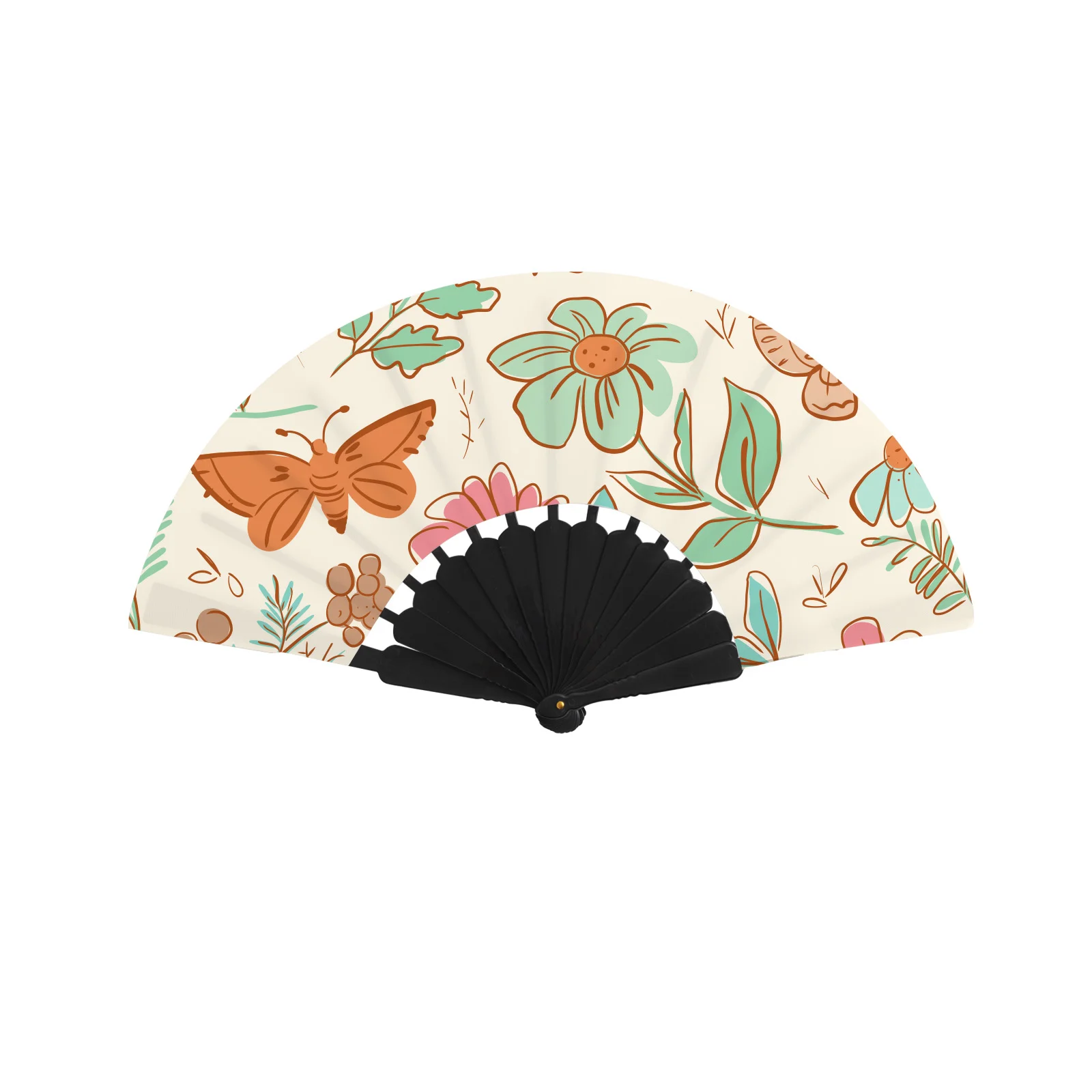 Sublimation Fan (23*42.5cm,Black) thumbnail 2