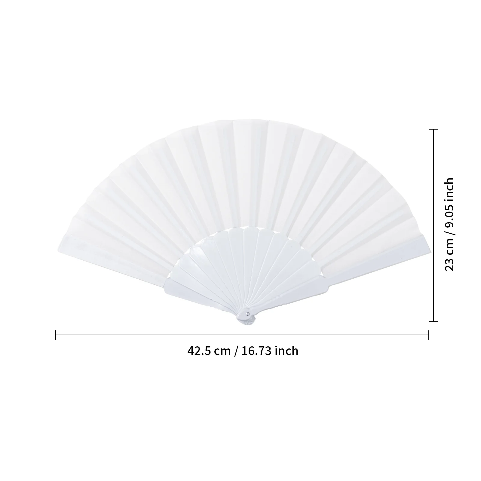 Sublimation Fan (23*42.5cm,White) thumbnail 5