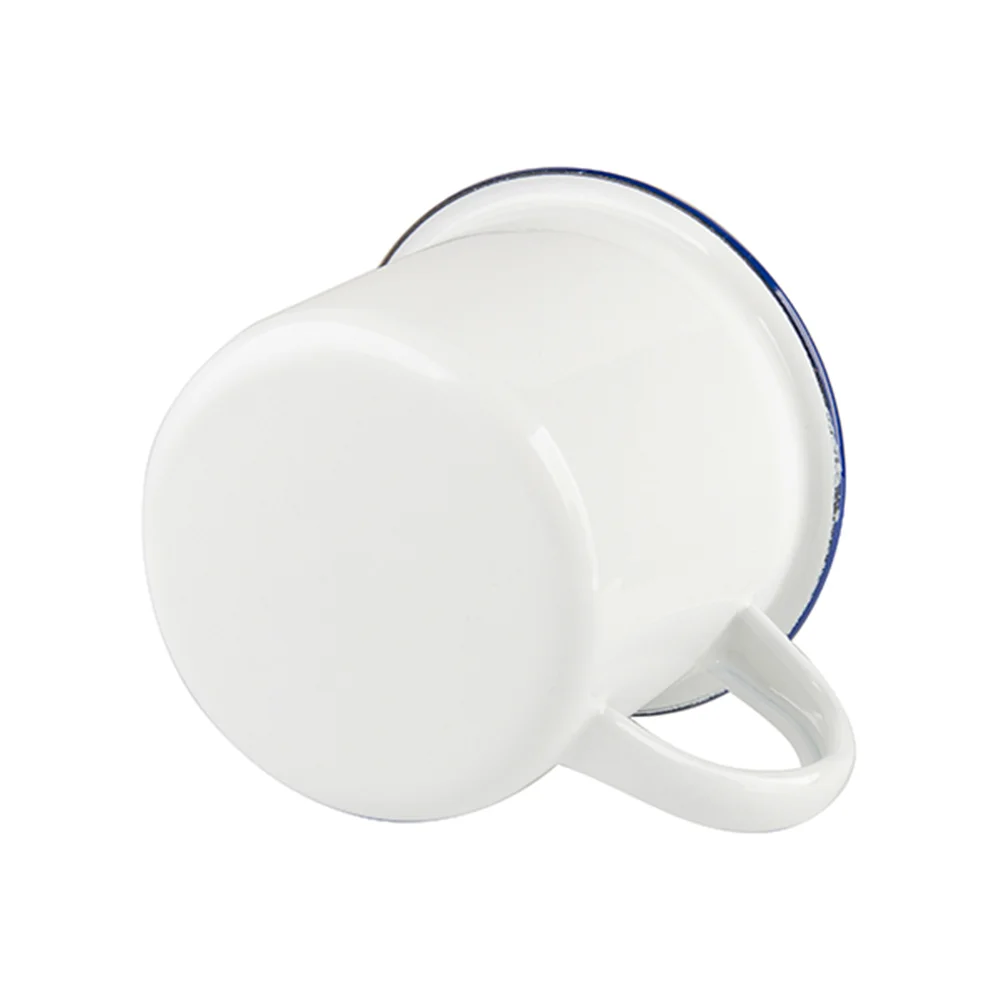 12oz/360ml Enamel Mug(Blue Edge) thumbnail 4
