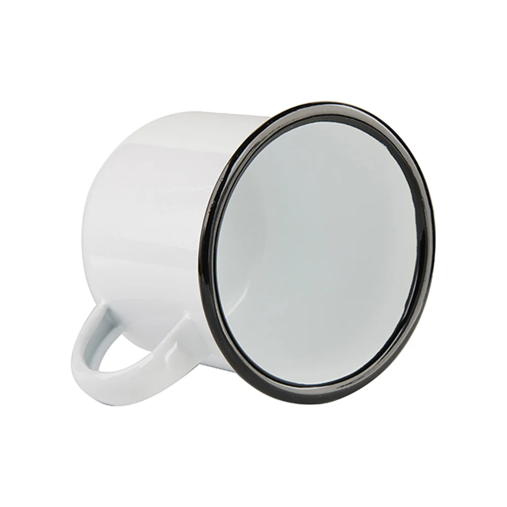 12oz/360ml Enamel Mug(Black Edge) thumbnail 5