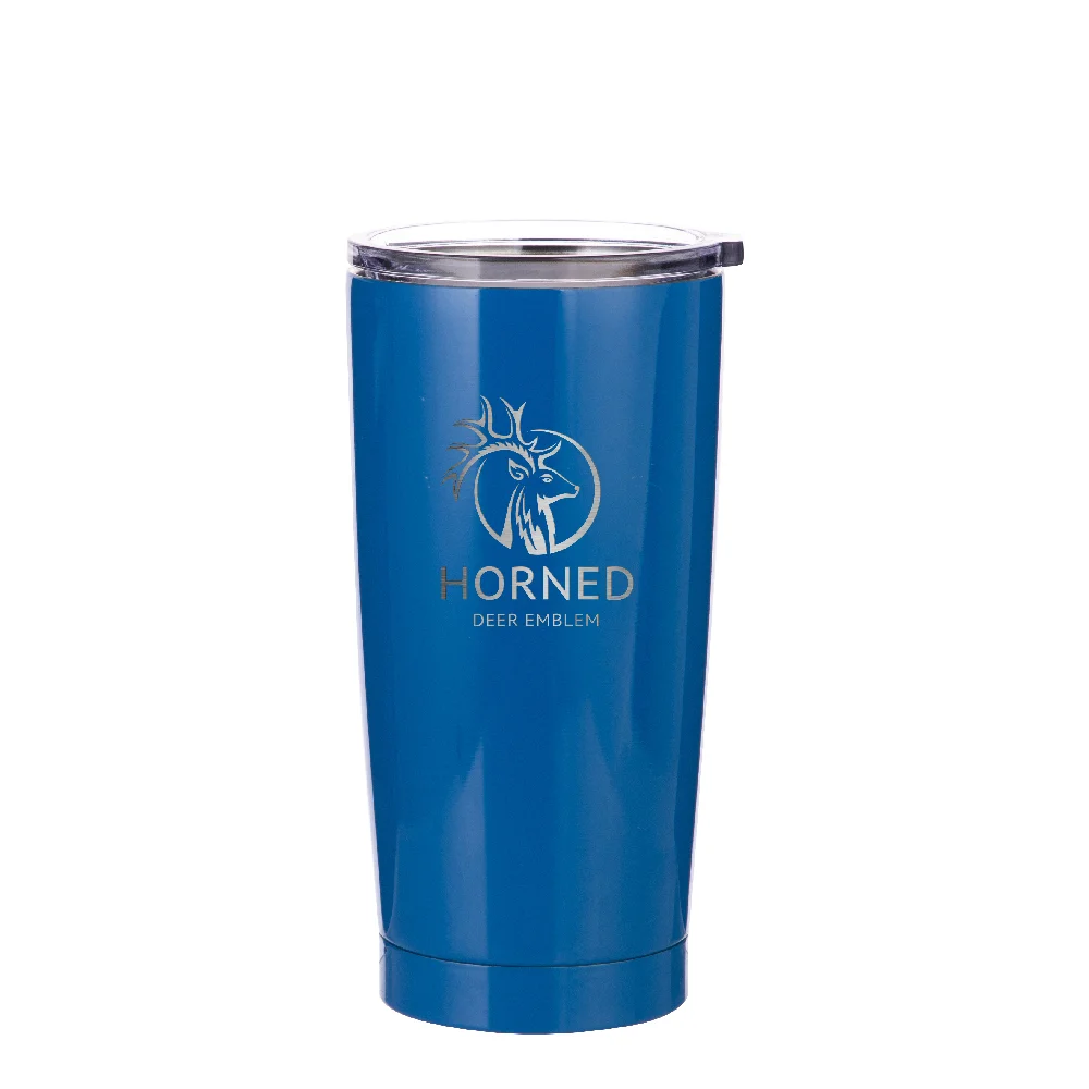 Stainless Steel Tumbler(20oz/600ml,Sublimation blank,Blue) thumbnail 3