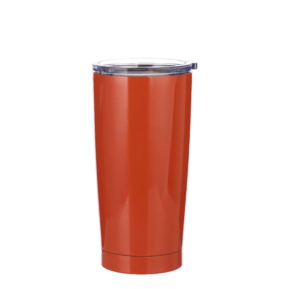Stainless Steel Tumbler(20oz/600ml,Sublimation blank,Orange) thumbnail 1