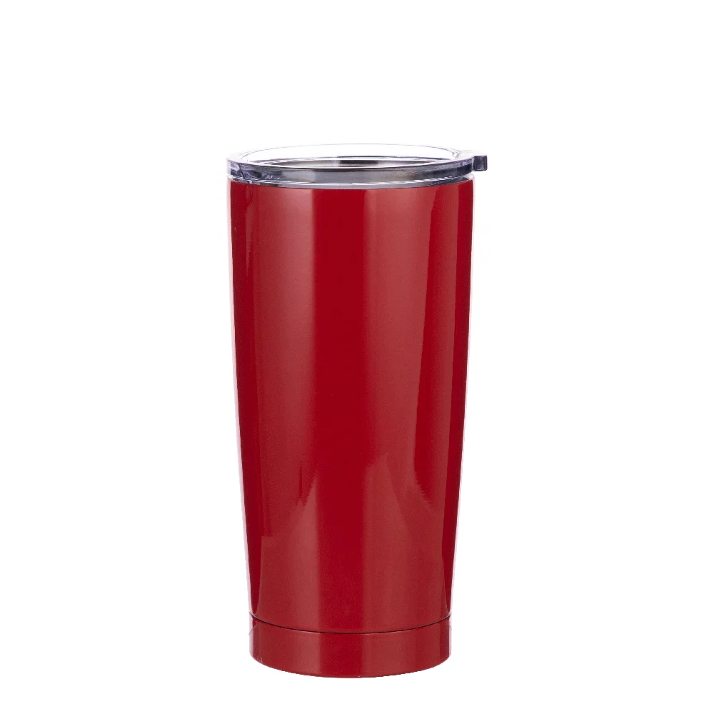 Stainless Steel Tumbler(20oz/600ml,Sublimation blank,Red) thumbnail 1
