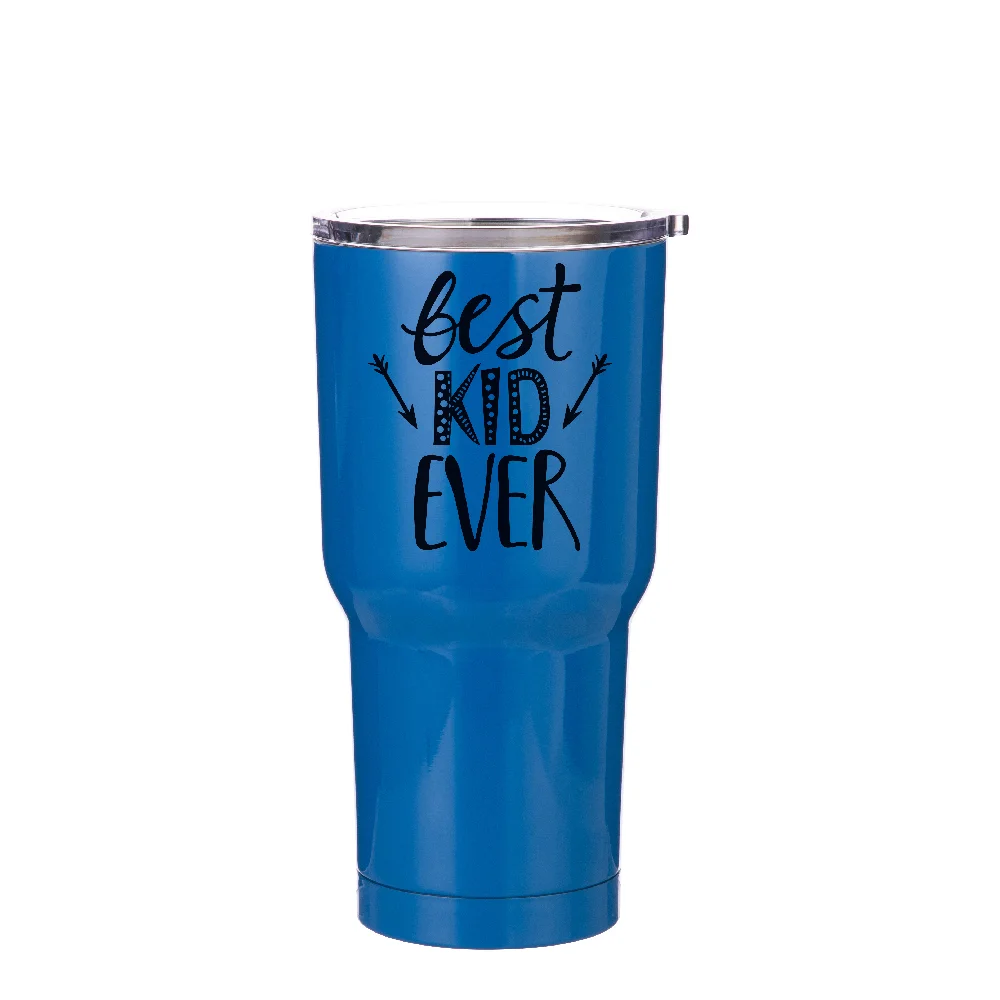 Stainless Steel Tumbler(30oz/900ml,Sublimation blank,Dark Blue) thumbnail 2