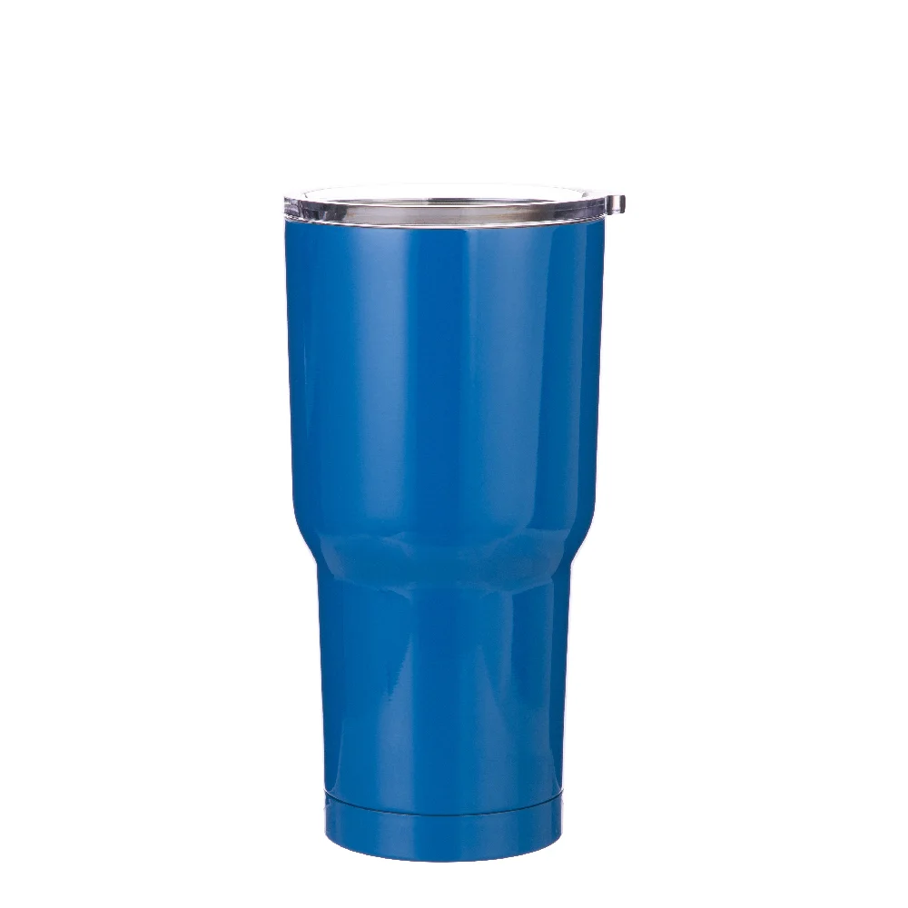 Stainless Steel Tumbler(30oz/900ml,Sublimation blank,Dark Blue) thumbnail 1