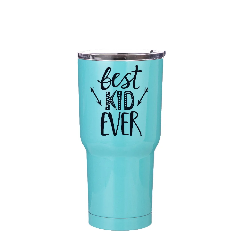 Stainless Steel Tumbler(30oz/900ml,Sublimation blank,Mint Green) thumbnail 2