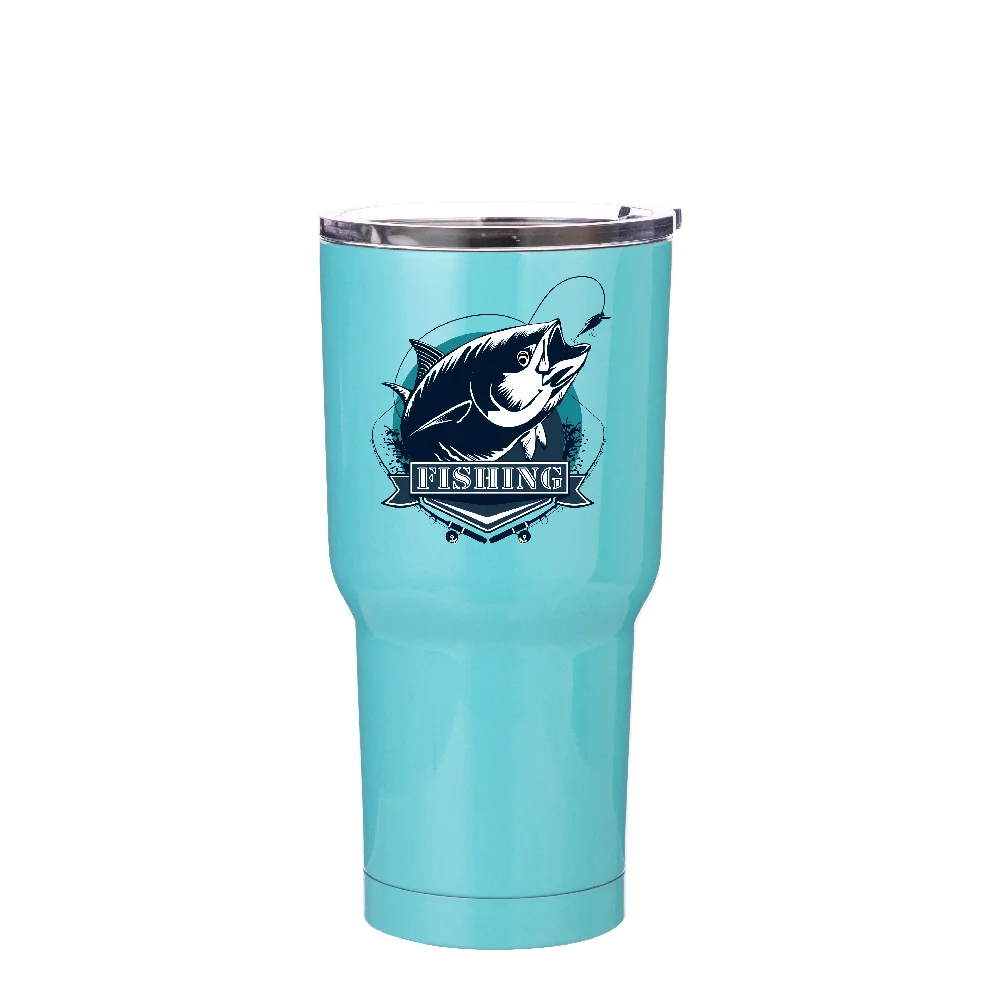 Stainless Steel Tumbler(30oz/900ml,Sublimation blank,Mint Green) thumbnail 3