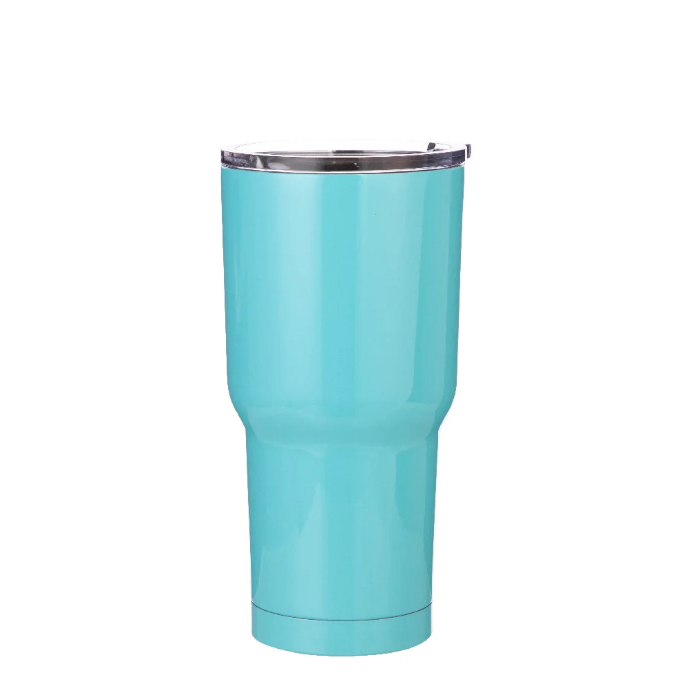 Stainless Steel Tumbler(30oz/900ml,Sublimation blank,Mint Green) thumbnail 1