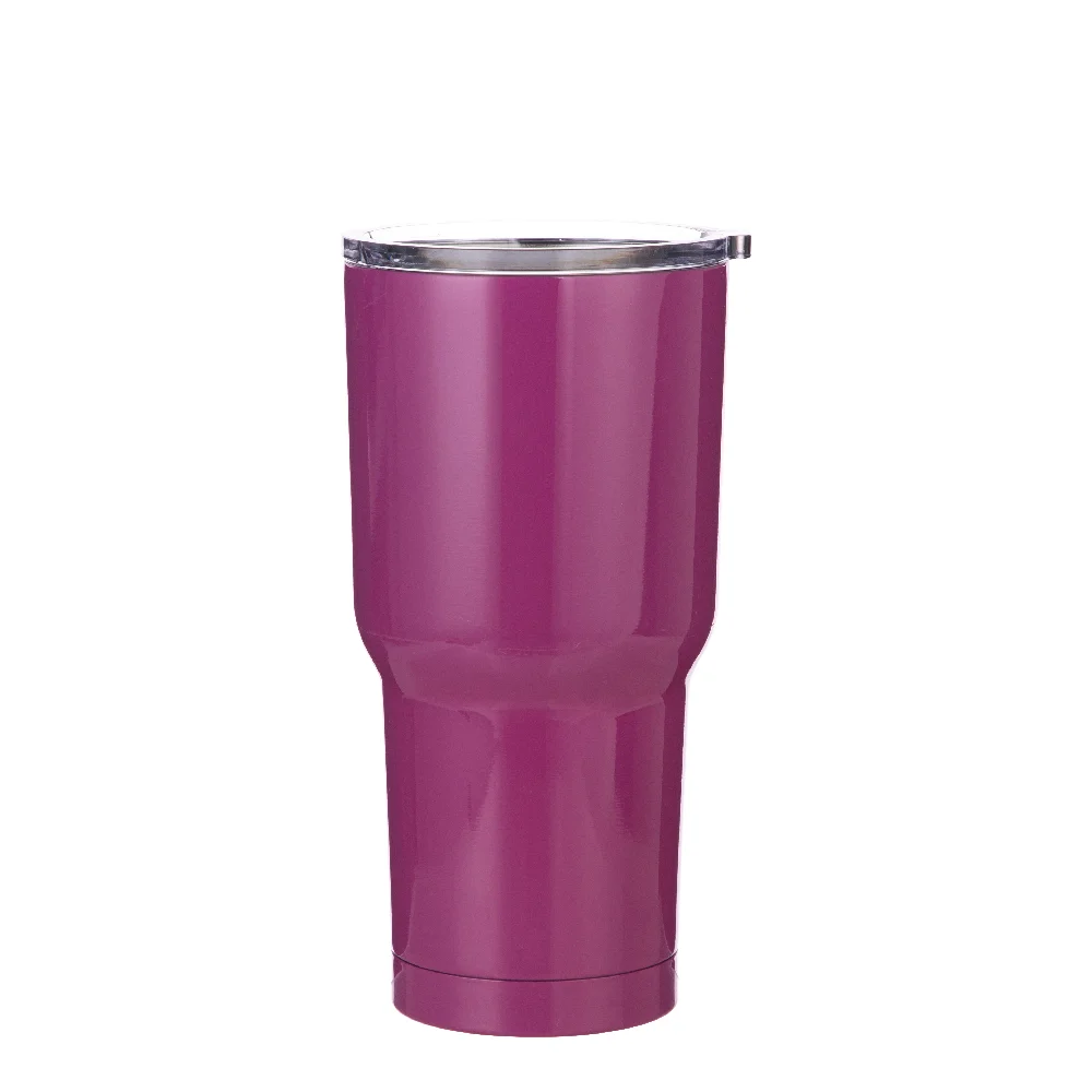 Stainless Steel Tumbler(30oz/900ml,Sublimation blank,Purple) thumbnail 1