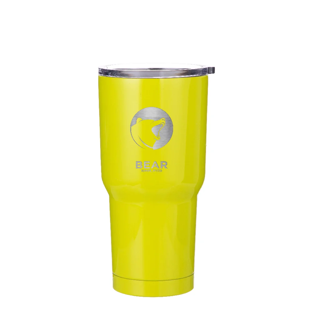 Stainless Steel Tumbler(30oz/900ml,Sublimation blank,Lemon Green) thumbnail 3