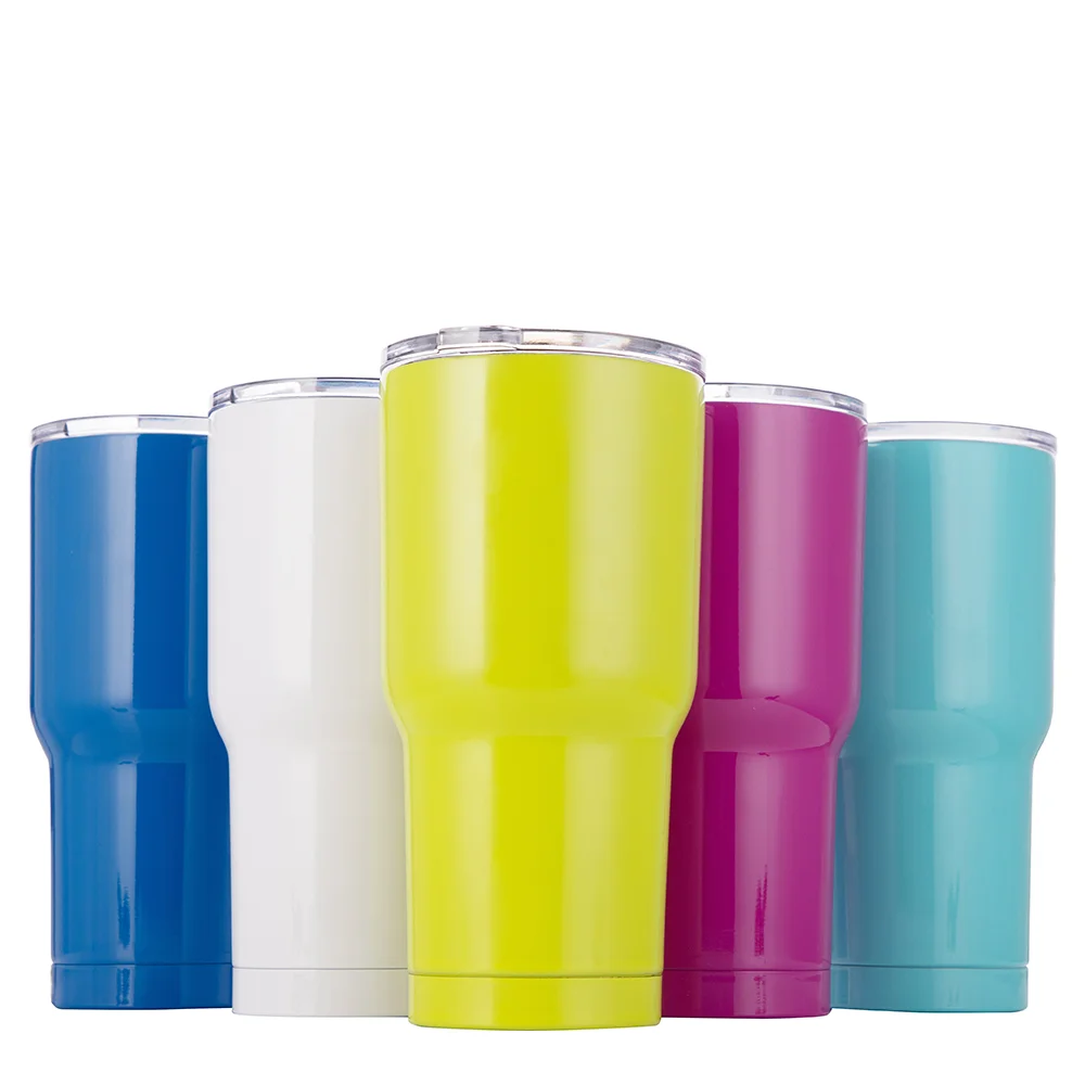 Stainless Steel Tumbler(30oz/900ml,Sublimation blank,Lemon Green) thumbnail 5