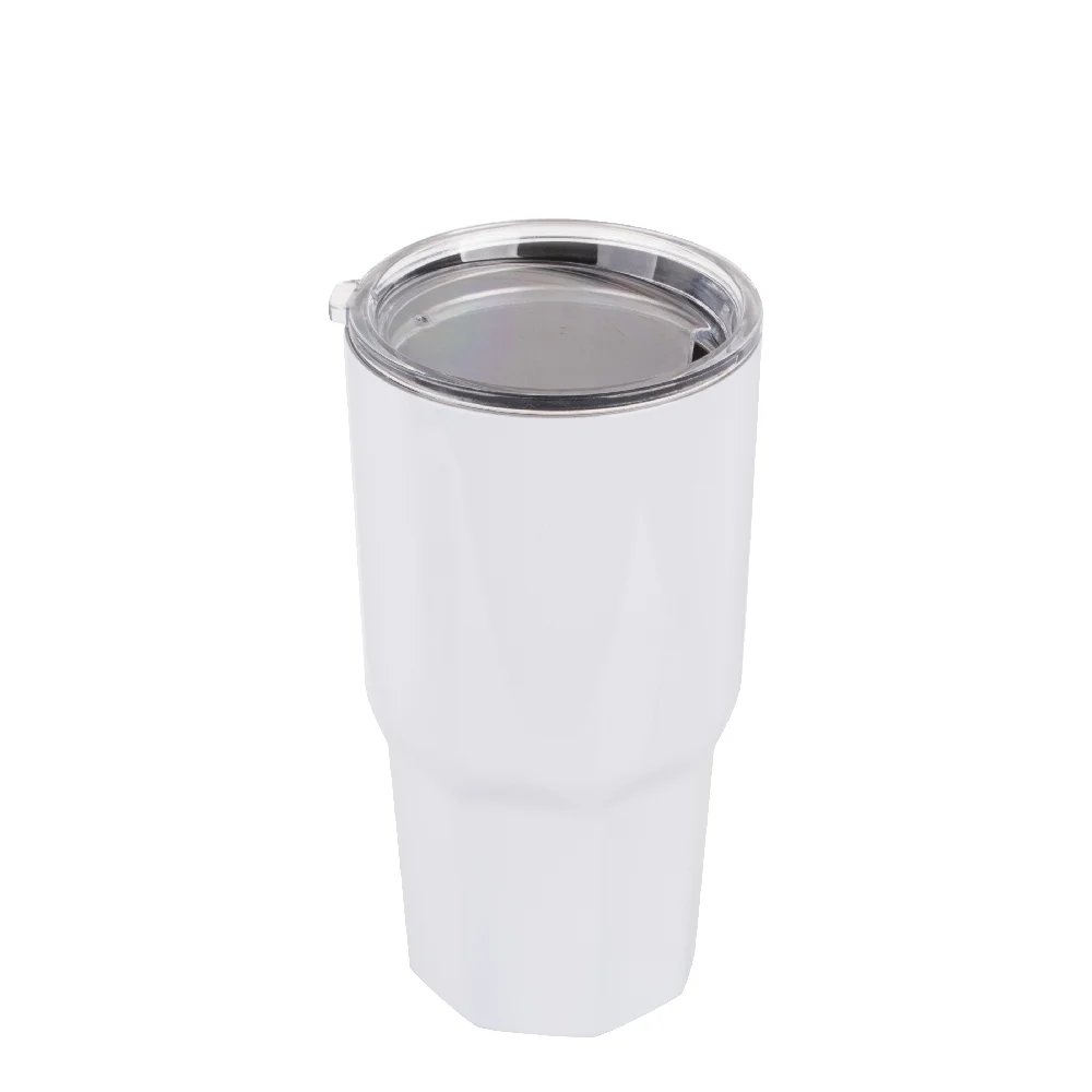 30oz Stainless Steel Large Tumbler(Other,Sublimation blank,White) thumbnail 4