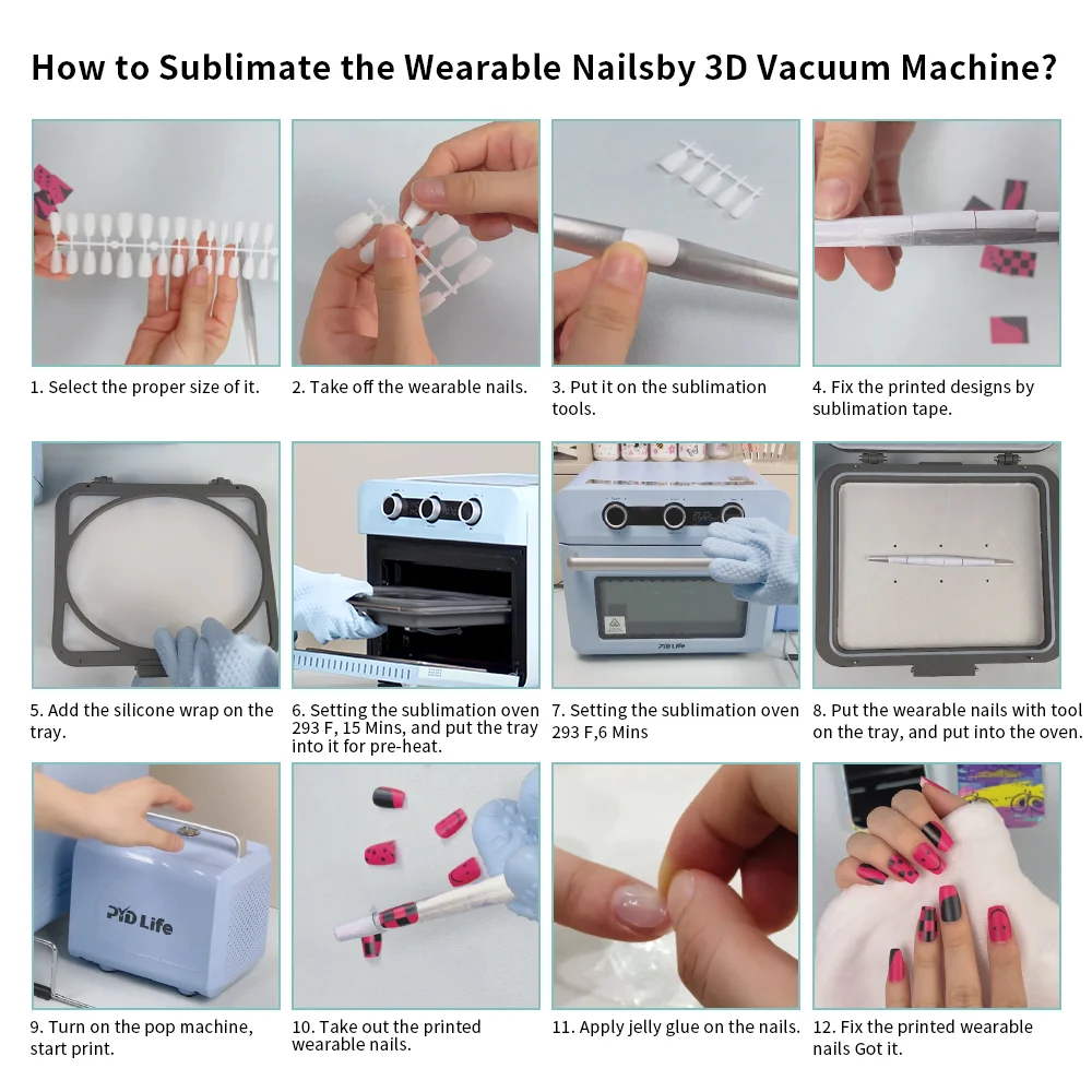 Sublimation Nails 3D thumbnail 6