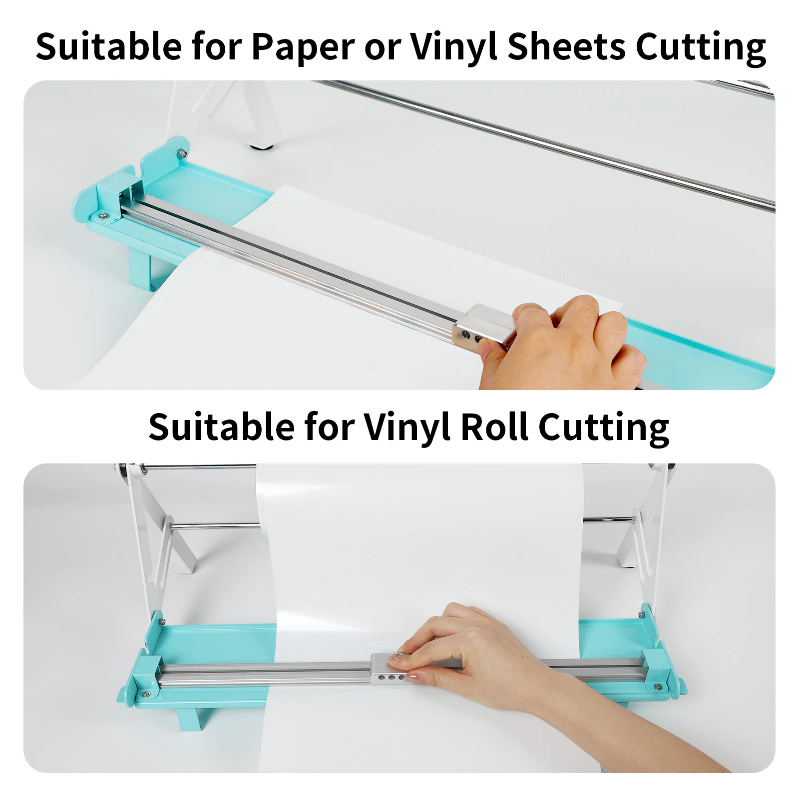Horizontal Kraft Paper Roll Vinyl Film Dispensers and Cutters thumbnail 4