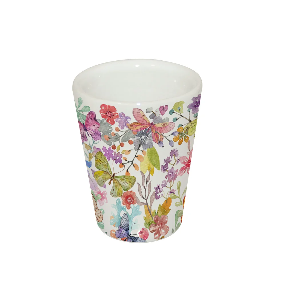 1.5oz Blank Sublimation Ceramic Shot Mug Glossy White thumbnail 2