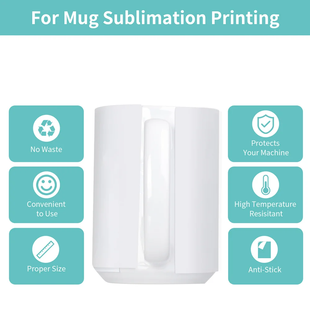 Butcher Paper 4.3 X 9.8 Inch Fit 15 OZ Mugs Print 210 Sheets thumbnail 2