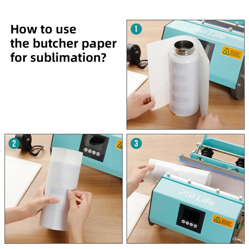 Butcher Paper 9 X 11.4 Inch Fit 32 OZ Water Bottles Print 210 Sheets thumbnail 4