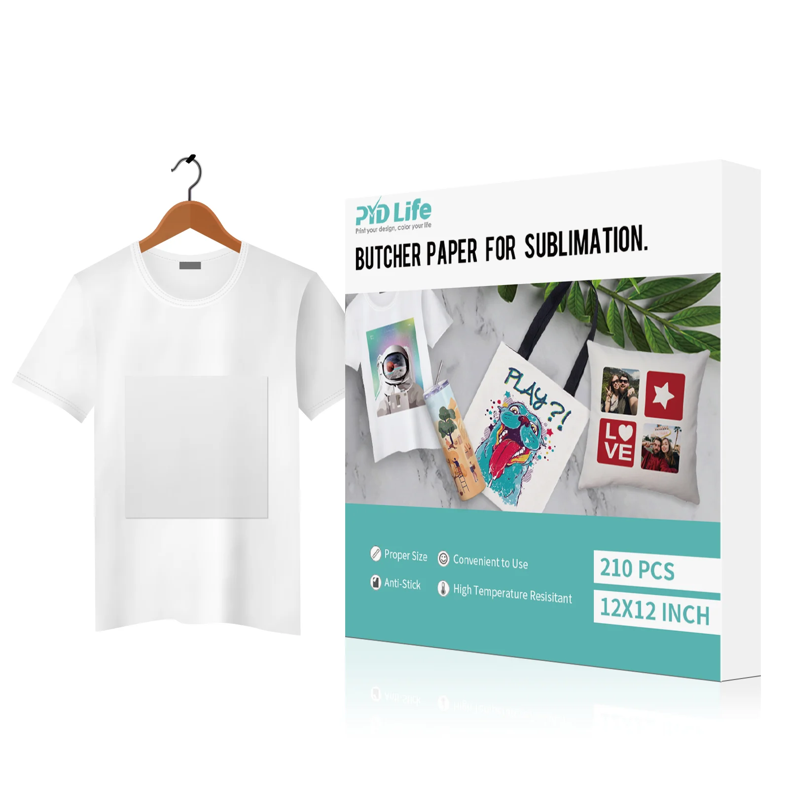 Butcher Paper 12 X 12 Inch For T-Shirt Print 210 Sheets thumbnail 1