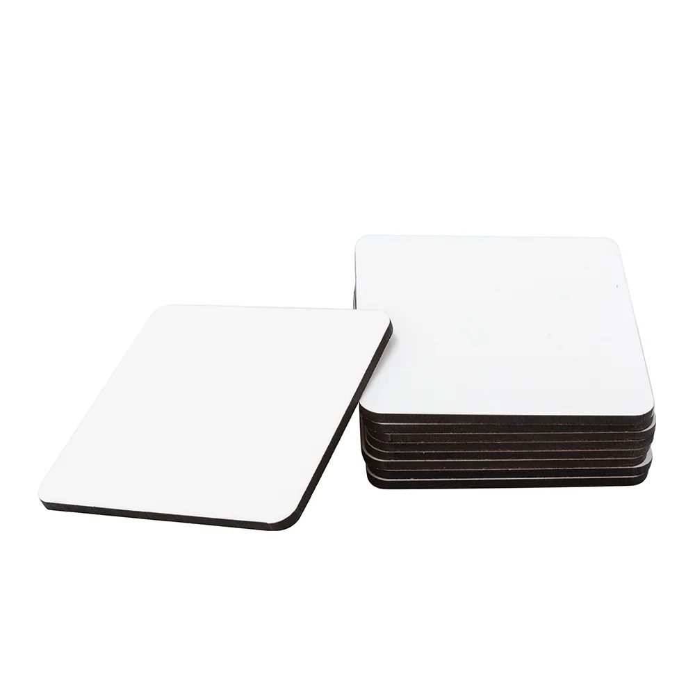Sublimation Square Coaster with Cork(9.5*9.5cm/3.75"x3.75")