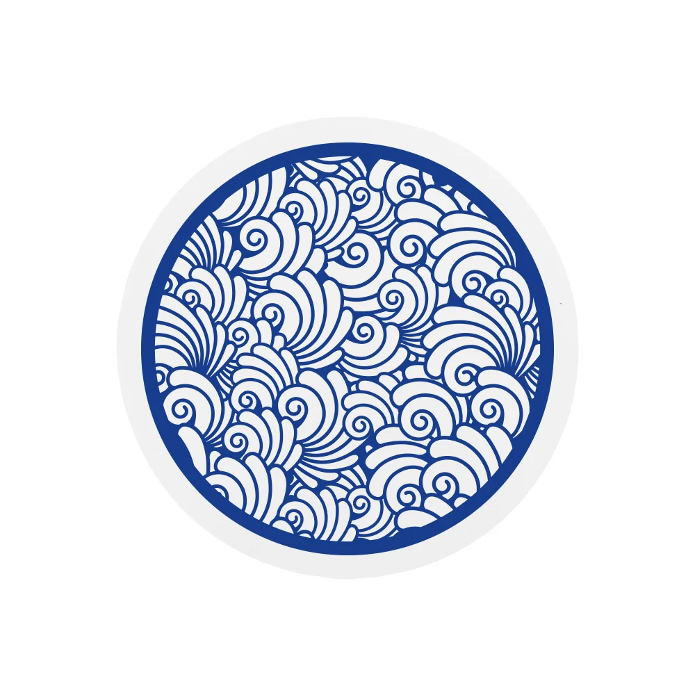 Sublimation Round Coaster with Cork(φ9.5cm/3.75")