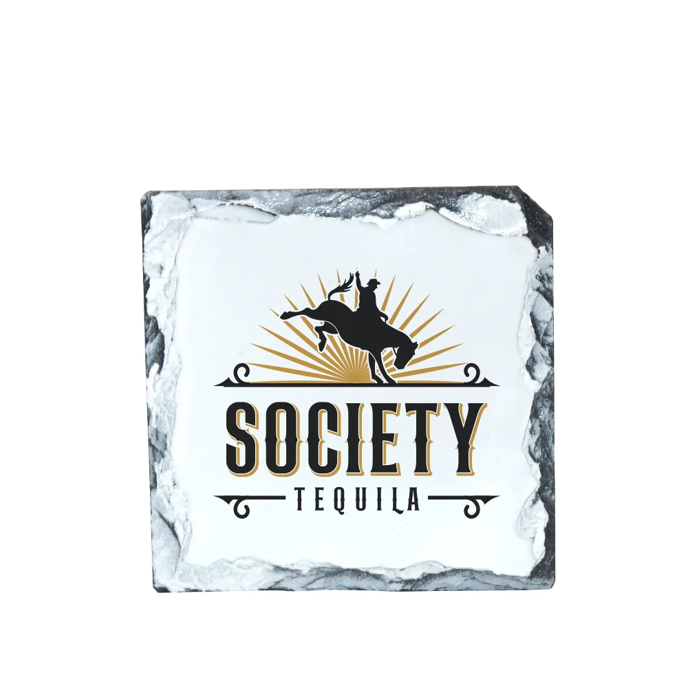 Sublimation Square Slate Mug Coaster (10*10cm/3.9"x3.9")