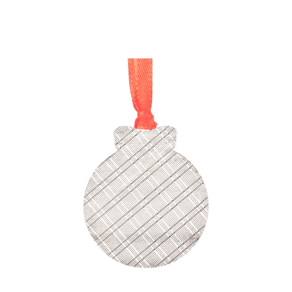 3" Metal Christmas Ball Ornament thumbnail 3