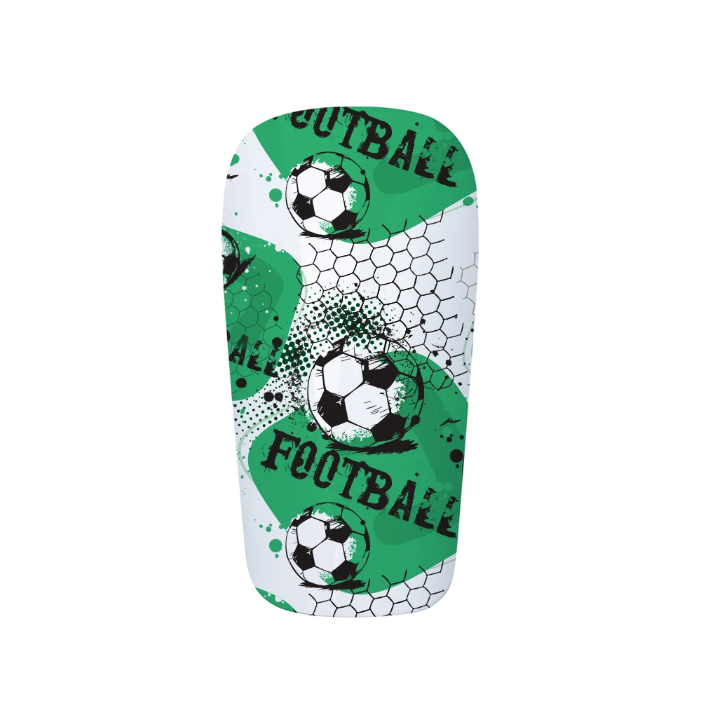 Sublimation 3D Soccer Shin Guards (L)