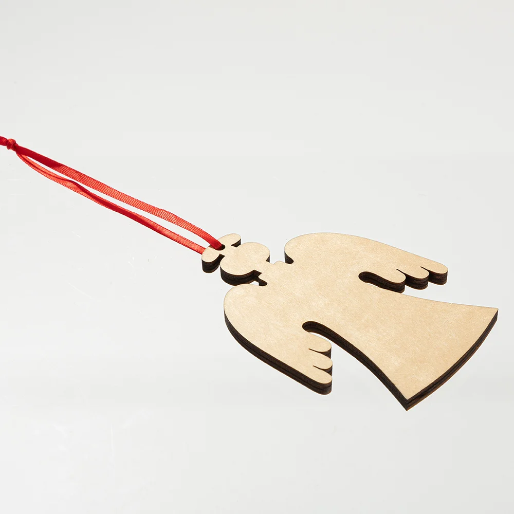 Sublimation Double-Sided Plywood Ornament(Angel) thumbnail 3