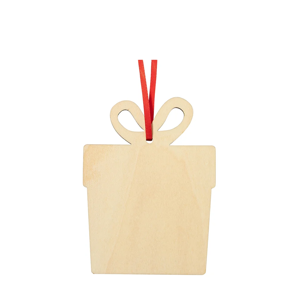 Sublimation Double-Sided Plywood Ornament(Giftbox)