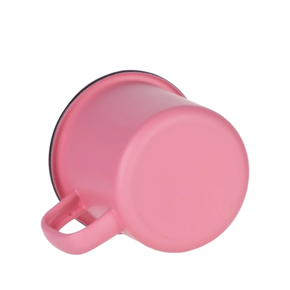 12oz/360ml Enamel Mug(Matt Pink) thumbnail 3