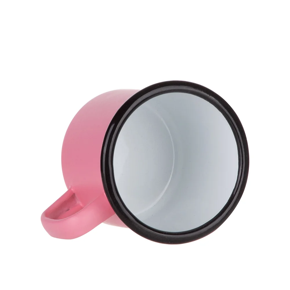 12oz/360ml Enamel Mug(Matt Pink) thumbnail 4