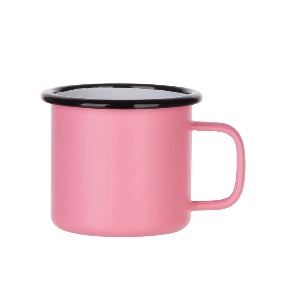 12oz/360ml Enamel Mug(Matt Pink) thumbnail 1