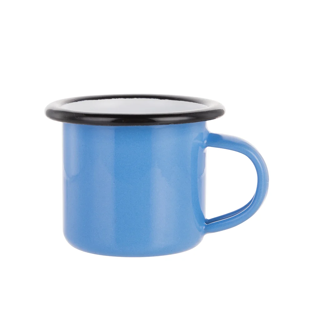 3oz/100ml Colored Enamel Mug(Blue) thumbnail 1
