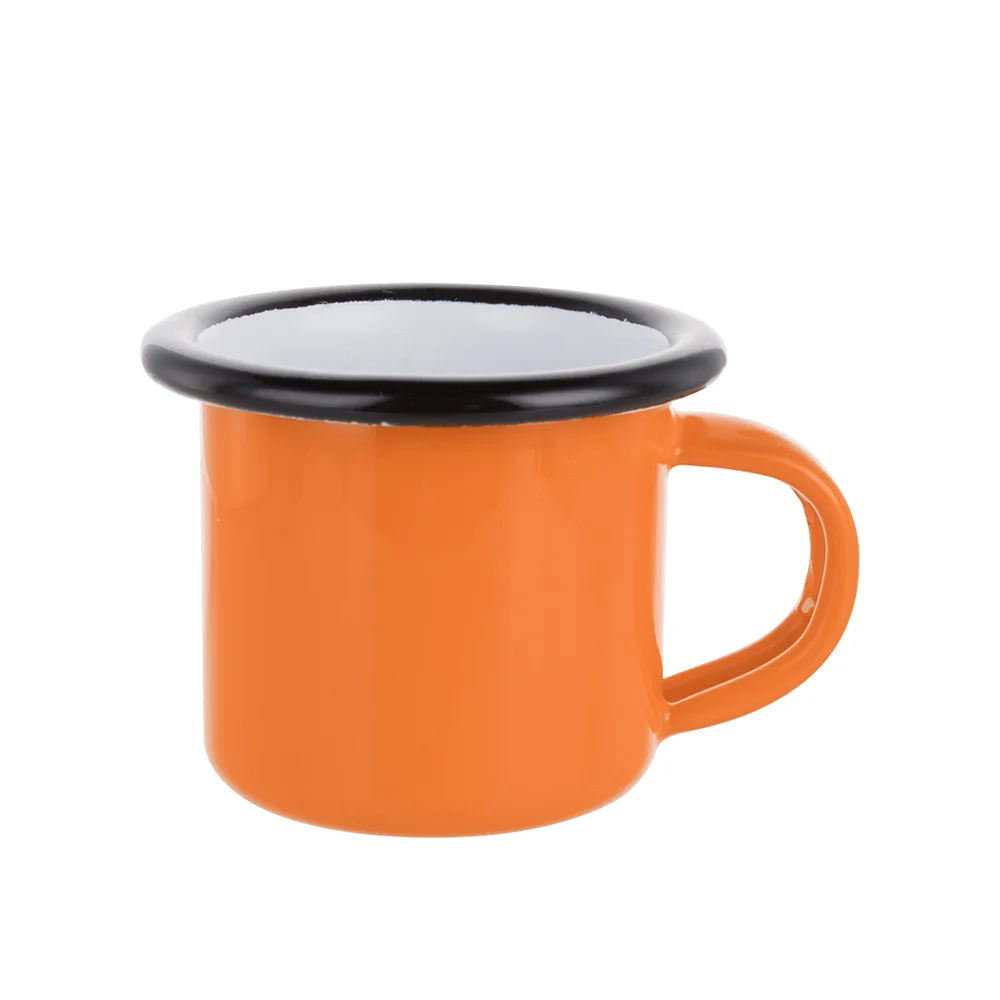 3oz/100ml Colored Enamel Mug(Orange) thumbnail 1