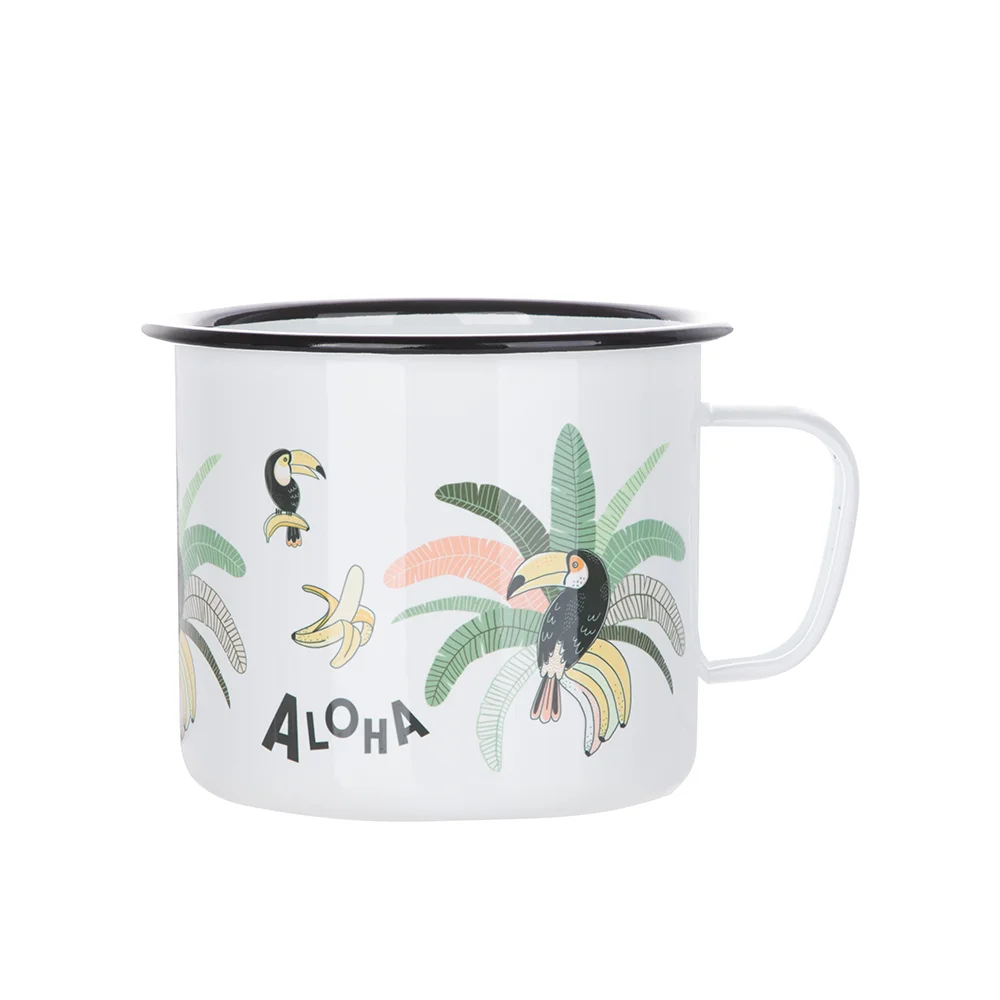 60OZ/1800ml Enamel Mug(Black) thumbnail 2